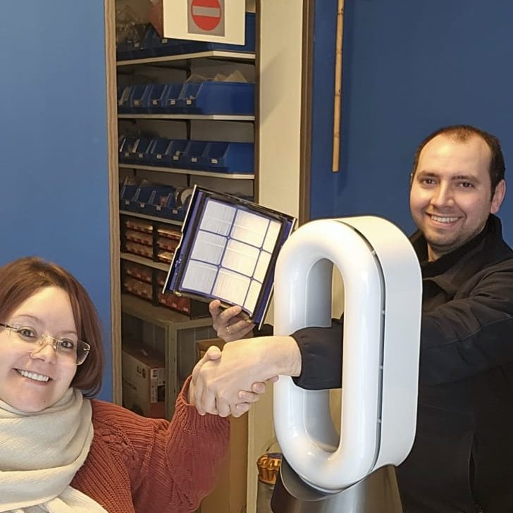 Servicio técnico purificador de aire Dyson